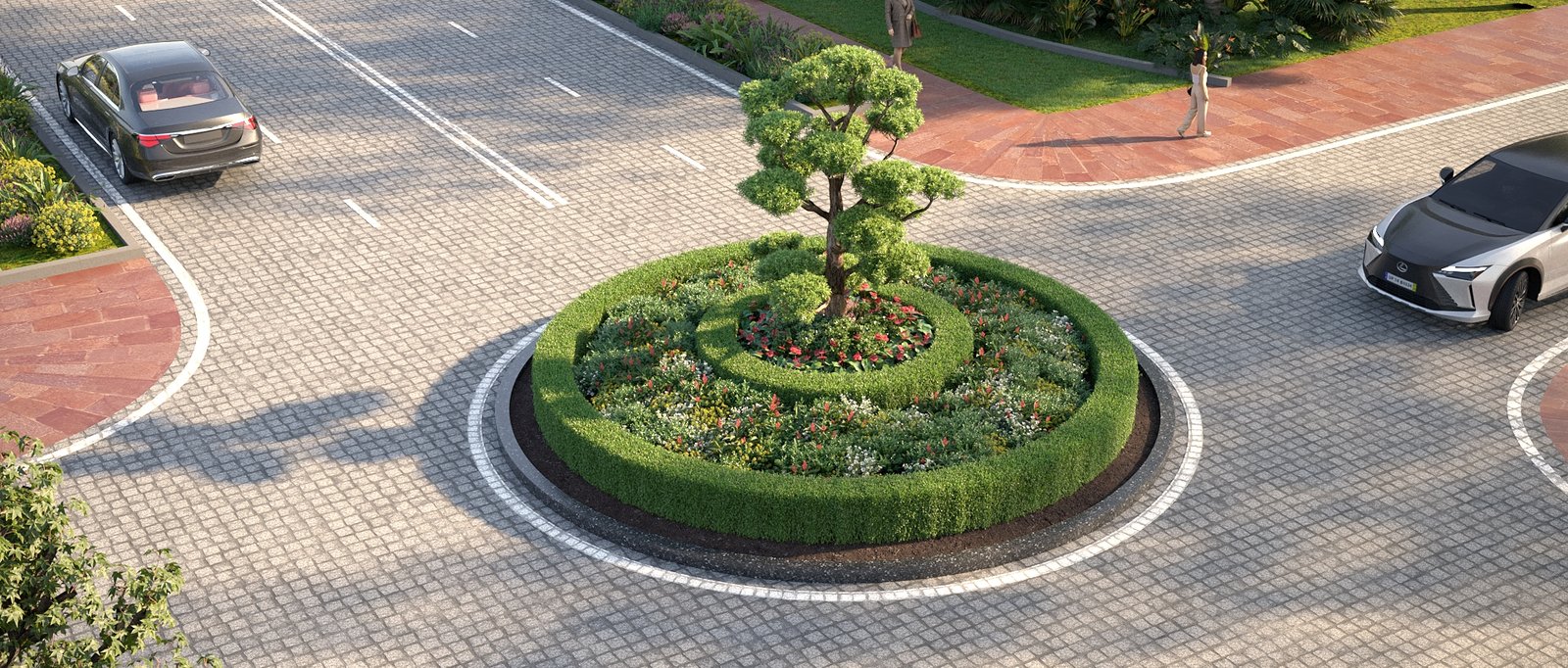 Landscaped Roundabouts